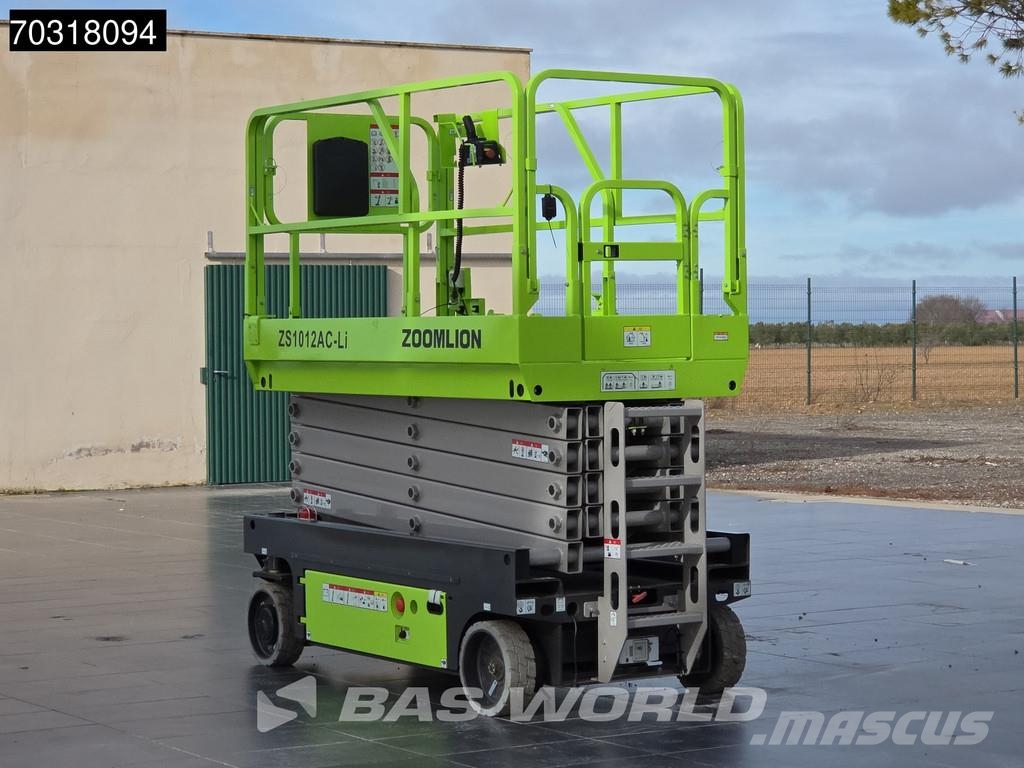 Zoomlion ZS1012AC-Li 10 M - Garantía de fábrica - Certifica رافعات الإنشاءات
