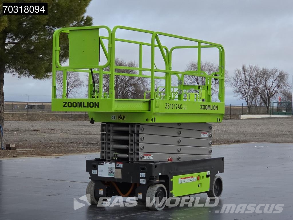 Zoomlion ZS1012AC-Li 10 M - Garantía de fábrica - Certifica رافعات الإنشاءات
