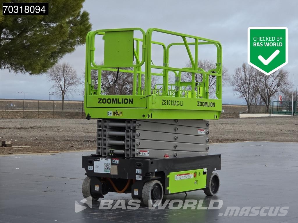 Zoomlion ZS1012AC-Li 10 M - Garantía de fábrica - Certifica Ascenseurs de chantier