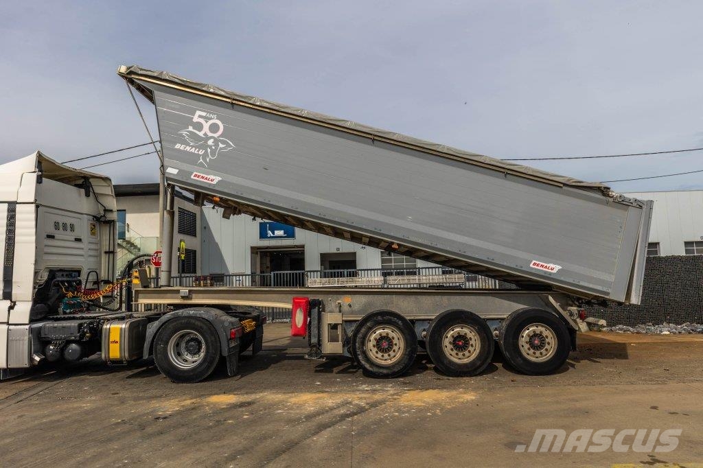 Benalu C3910 -30m3+ BACHE CRAMARO Kippipuoliperävaunut