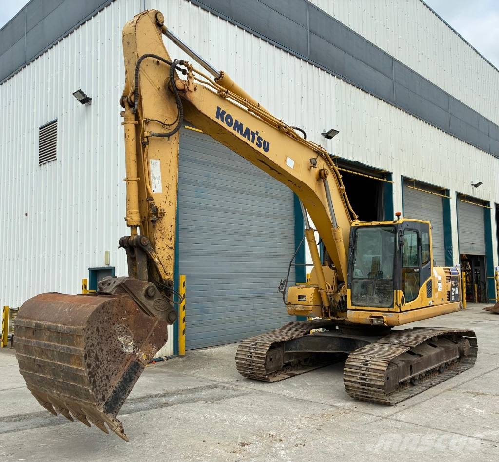 Komatsu PC 210 LC-8 حفارات زحافة