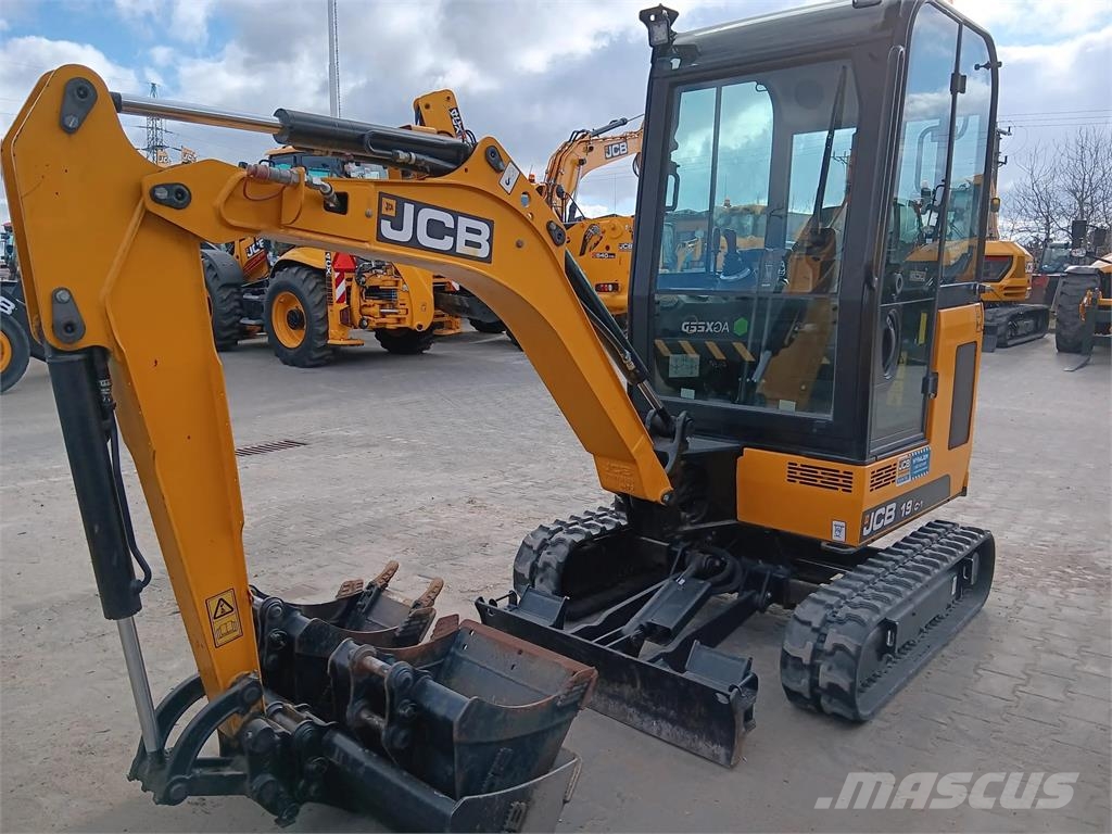 JCB Minikoparka 19C-1 Mini ekskavatoriai < 7 t