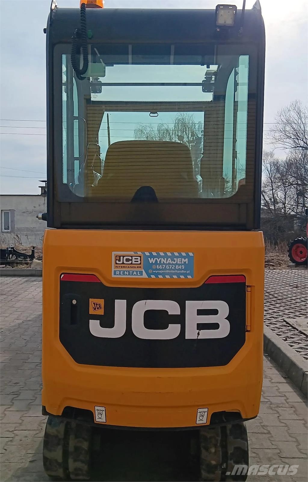 JCB Minikoparka 19C-1 Mini ekskavatoriai < 7 t
