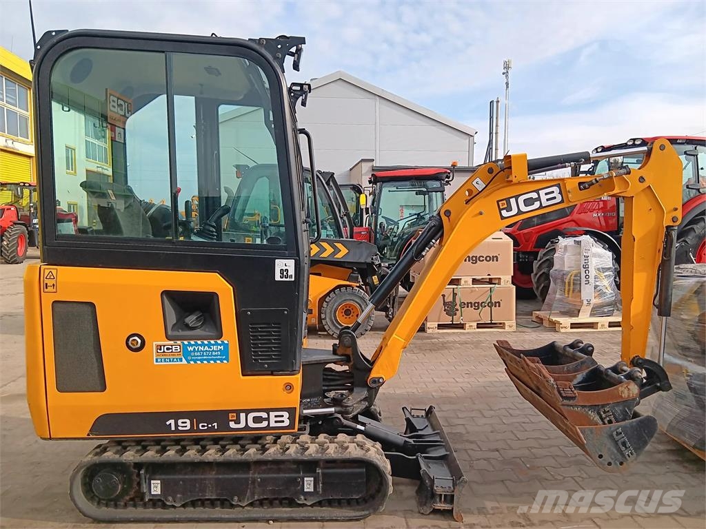 JCB Minikoparka 19C-1 Mini ekskavatoriai < 7 t
