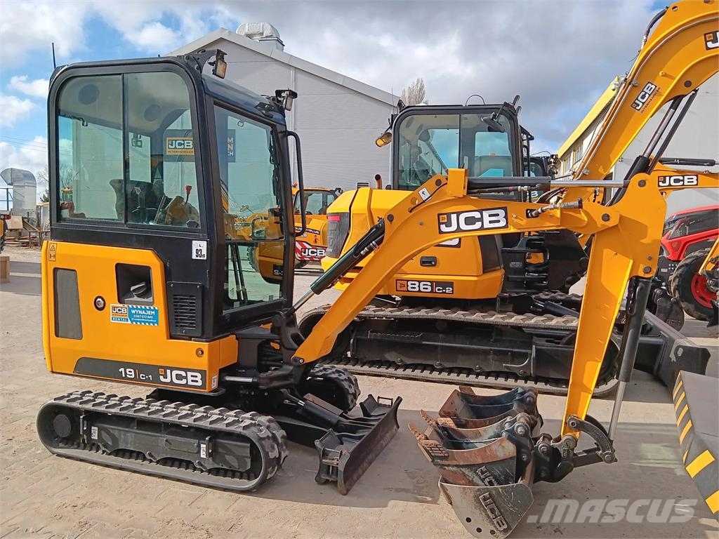JCB Minikoparka 19C-1 Minibagger < 7t