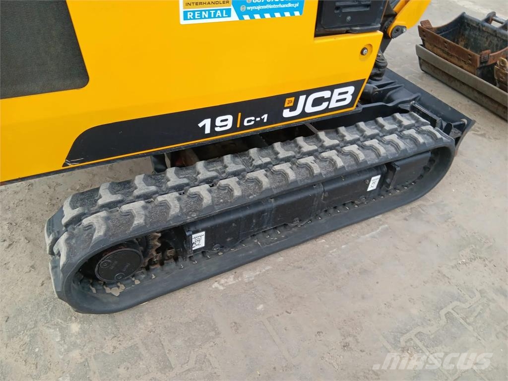 JCB Minikoparka 19C-1 Mini ekskavatoriai < 7 t