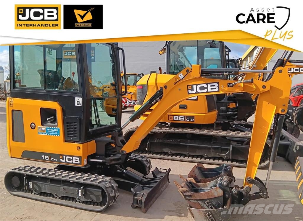 JCB Minikoparka 19C-1 Minikoparki