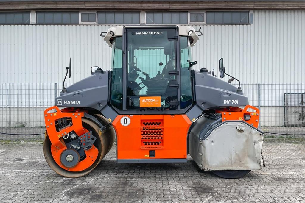 Hamm DV+ 70I VT-S Kombinované válce