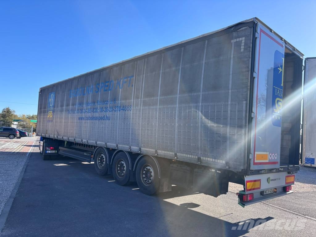 Berger SAPL 24 LT MULTIPLE UNITS AVAILABLE Elhúzható ponyvás félpótkocsik