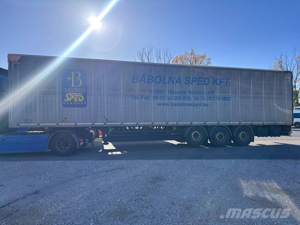 Berger SAPL 24 LT MULTIPLE UNITS AVAILABLE Elhúzható ponyvás félpótkocsik