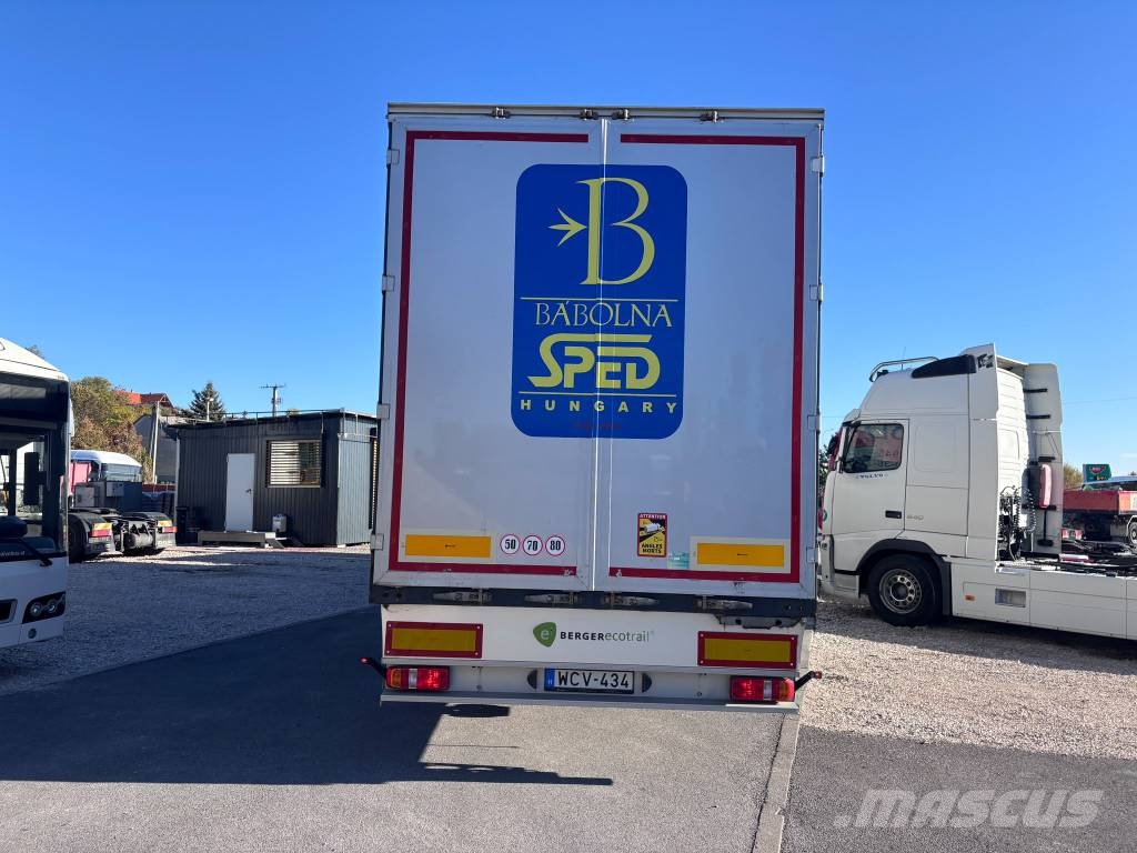 Berger SAPL 24 LT MULTIPLE UNITS AVAILABLE Elhúzható ponyvás félpótkocsik