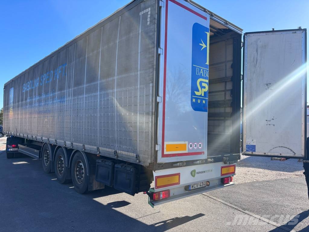 Berger SAPL 24 LT MULTIPLE UNITS AVAILABLE Elhúzható ponyvás félpótkocsik