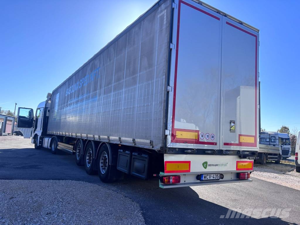 Berger SAPL 24 LT MULTIPLE UNITS AVAILABLE Semi Reboques Cortinas Laterais
