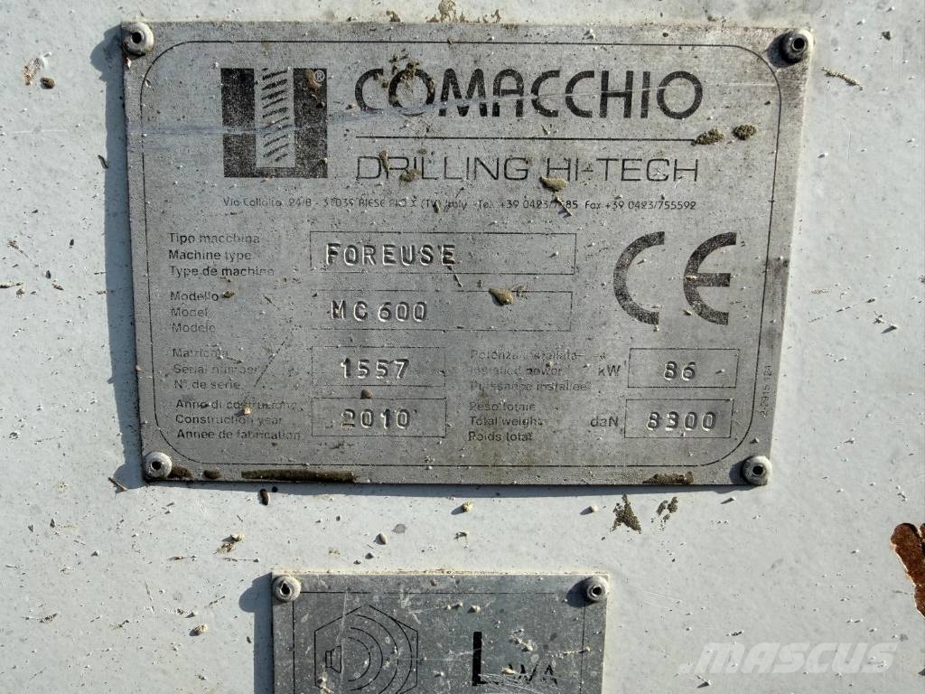 Comacchio MC600 Zware boorinstallaties