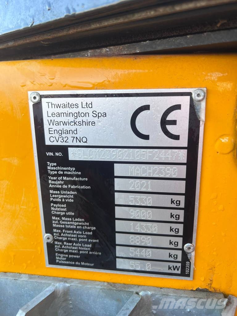 Thwaites 9 Tonne Minidumper