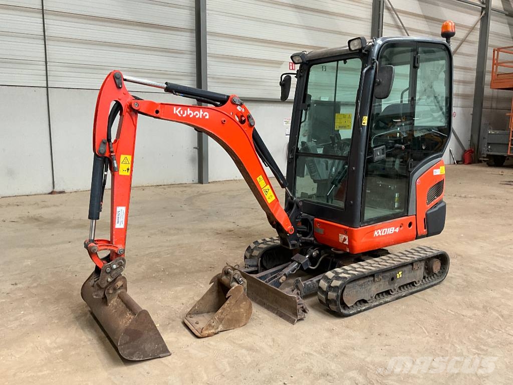 Kubota KX 018-4 Minigraafmachines < 7t