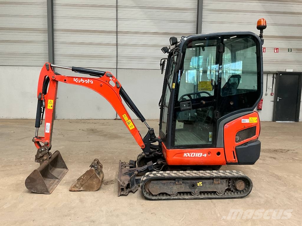Kubota KX 018-4 Minigraafmachines < 7t