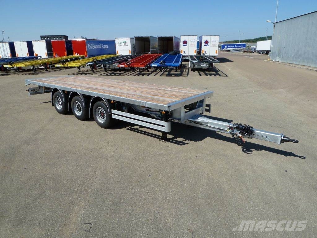Fruehauf Flak Kärra, Bodkärra Причепи-платформи/бокове розвантаження