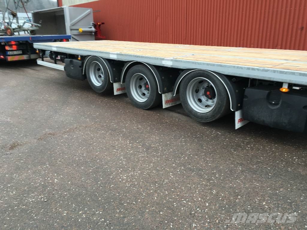 Fruehauf Flak Kärra, Bodkärra Причепи-платформи/бокове розвантаження
