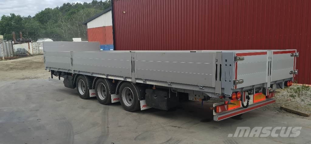 Fruehauf Flak Kärra, Bodkärra Причепи-платформи/бокове розвантаження