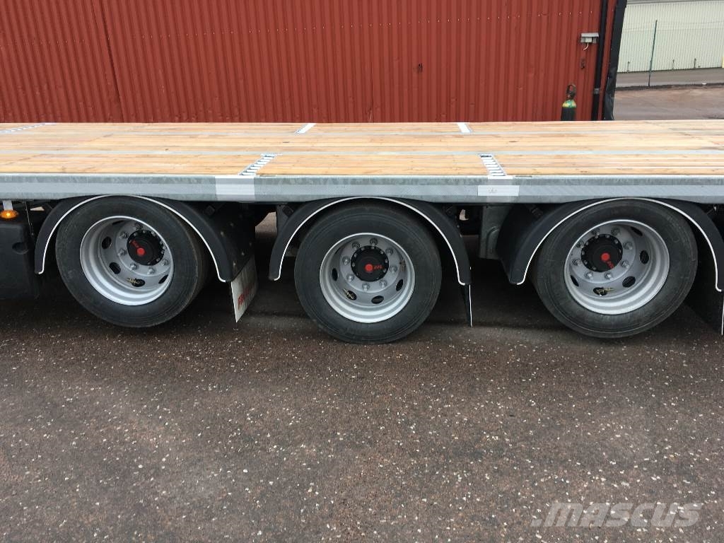 Fruehauf Flak Kärra, Bodkärra Причепи-платформи/бокове розвантаження