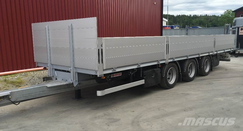 Fruehauf Flak Kärra, Bodkärra Причепи-платформи/бокове розвантаження