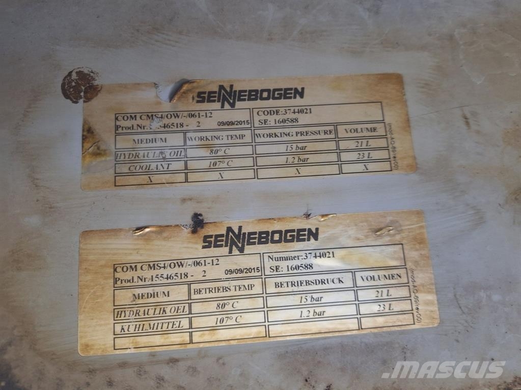 Sennebogen 835E-160588-Cooler/Kühler/Koeler Silniki