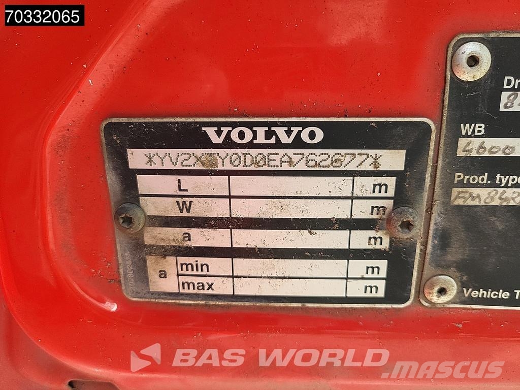 Volvo FMX 460 FMX 8X4 NL-Truck 30 tons AJK containersyst Φορτηγά ανατροπή με γάντζο