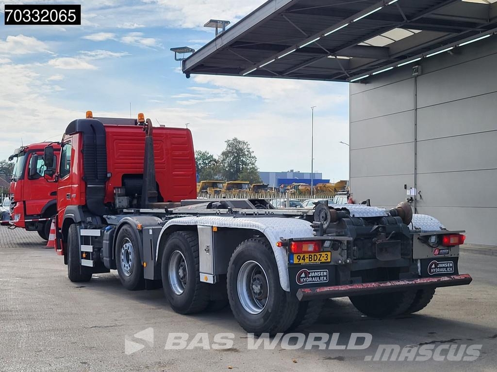 Volvo FMX 460 FMX 8X4 NL-Truck 30 tons AJK containersyst Φορτηγά ανατροπή με γάντζο