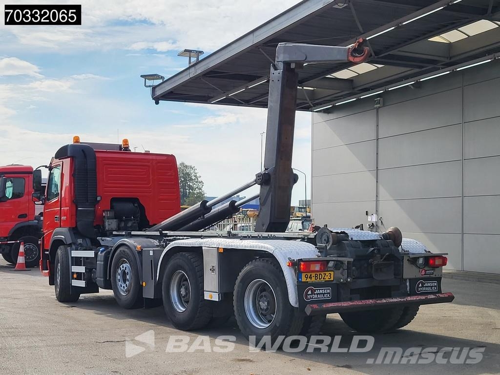 Volvo FMX 460 FMX 8X4 NL-Truck 30 tons AJK containersyst Φορτηγά ανατροπή με γάντζο