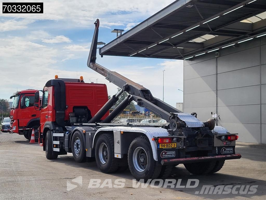 Volvo FMX 460 FMX 8X4 NL-Truck 30 tons AJK containersyst Φορτηγά ανατροπή με γάντζο