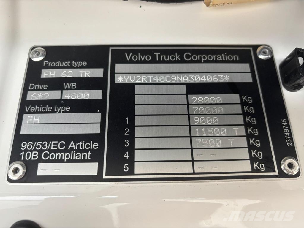 Volvo FH 500 6x2*4 ONLY 48282 km / DRIVING SCHOOL TRUCK Châssis cabine