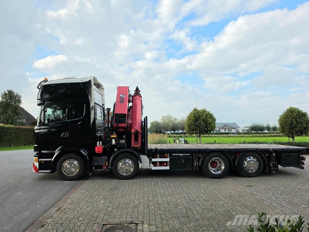 Scania R490 8x2 EURO6!! HIAB 85TM! REMOTE CONTROL!! TOP!! Maastikutõstukid