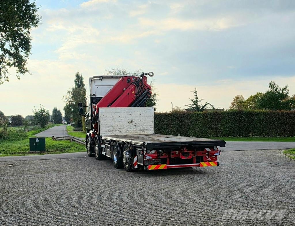 Scania R490 8x2 EURO6!! HIAB 85TM! REMOTE CONTROL!! TOP!! Maastikutõstukid