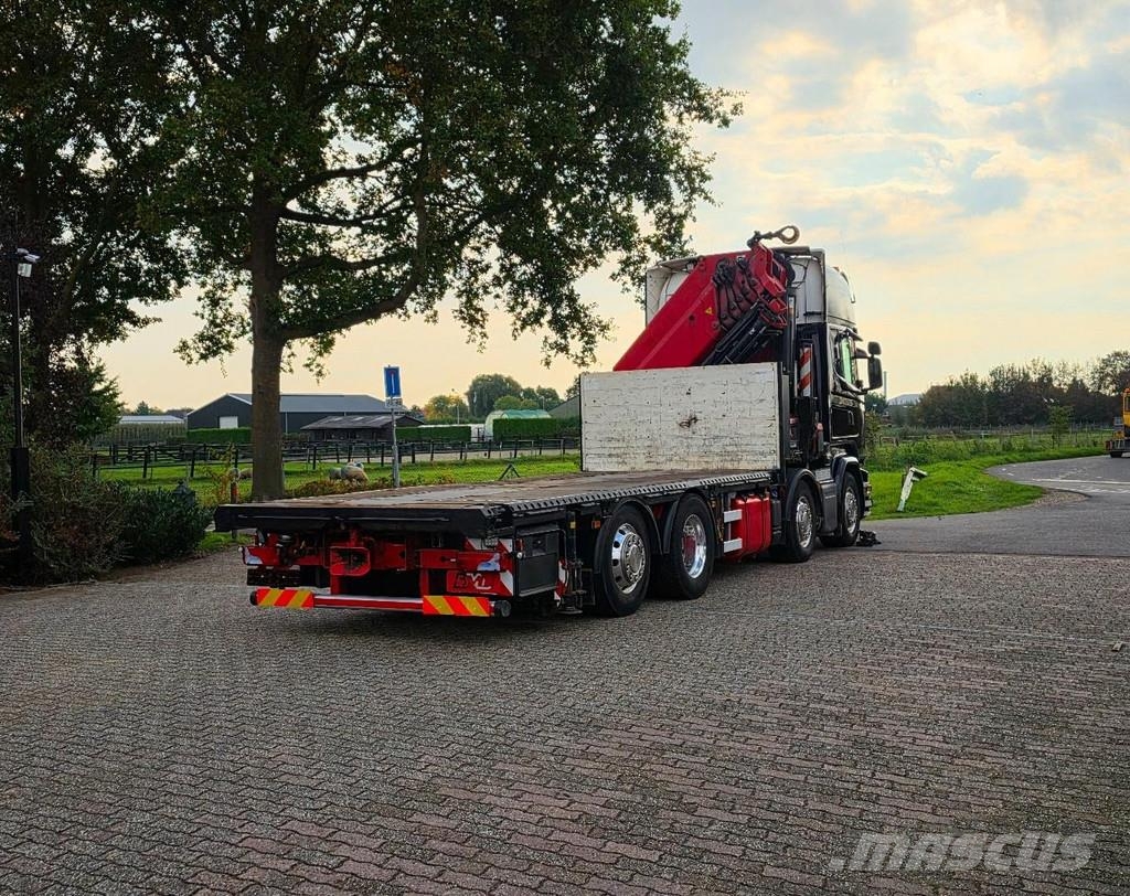 Scania R490 8x2 EURO6!! HIAB 85TM! REMOTE CONTROL!! TOP!! Maastikutõstukid