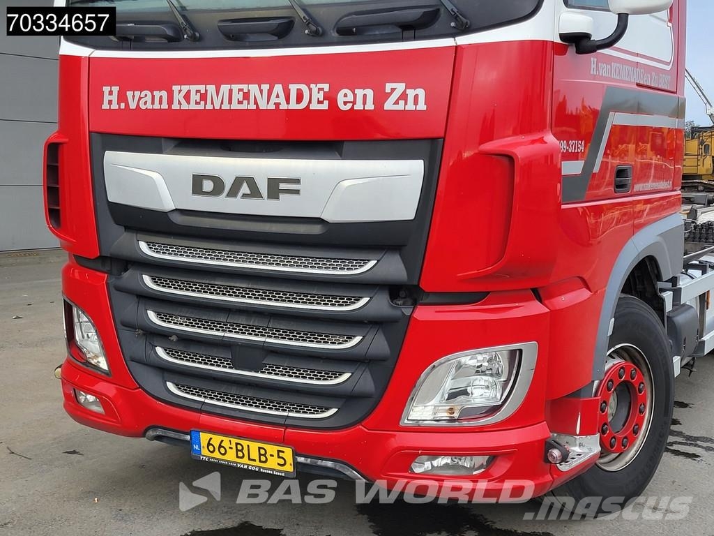 DAF XF 480 XF 6X2 NL-truck APK VSL S26-6200 containers Sunkvežimiai su keliamuoju kabliu