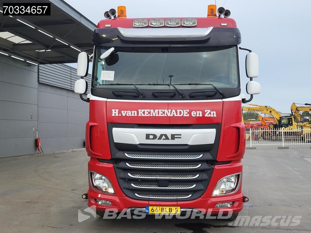 DAF XF 480 XF 6X2 NL-truck APK VSL S26-6200 containers Sunkvežimiai su keliamuoju kabliu