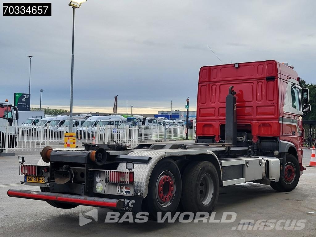 DAF XF 480 XF 6X2 NL-truck APK VSL S26-6200 containers Sunkvežimiai su keliamuoju kabliu