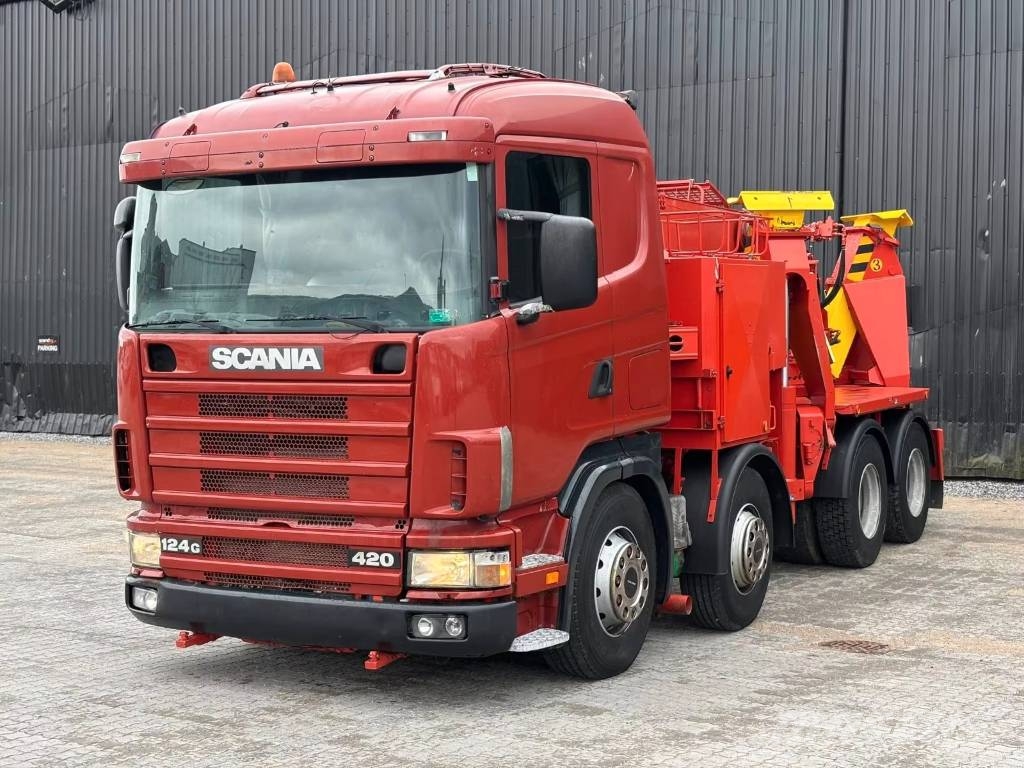 Scania 124 G 420 شاحنات حريق