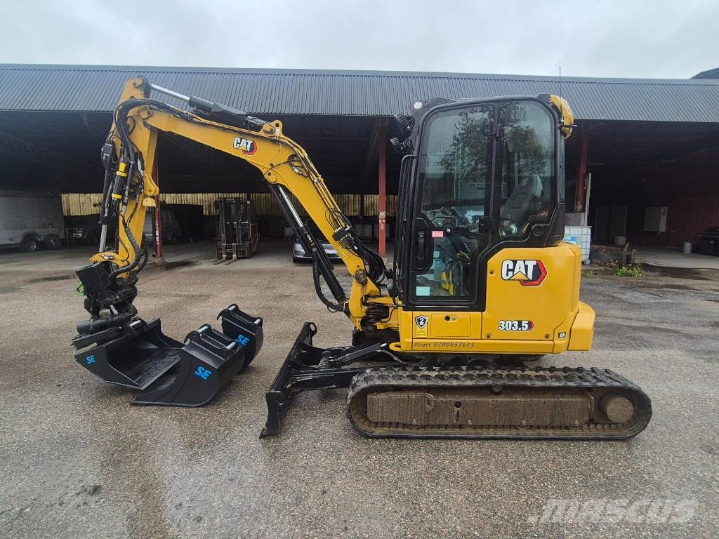 CAT 303.5 CR - 2d Grävsystem Minigrävare < 7t