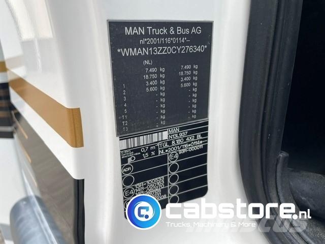 MAN TGL 8.180 4X2 BL Euro 5 - Year of manufacture 2012 Camiones portacoches