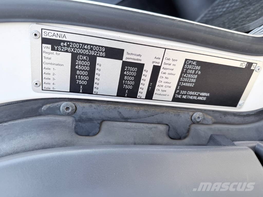 Scania P320 6x2*4 Carrier Supra 1250 Mt 9.80 m Camiones con temperatura controlada
