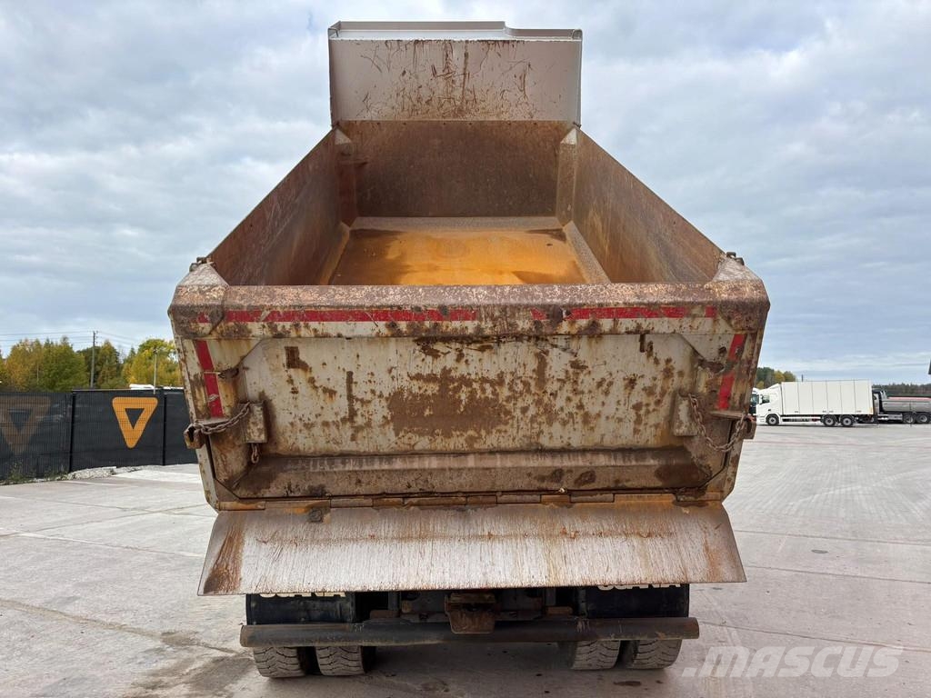 Scania R 650 6x4 FULL STEEL / RETARDER / BOX L=4536 mm Tipper trucks