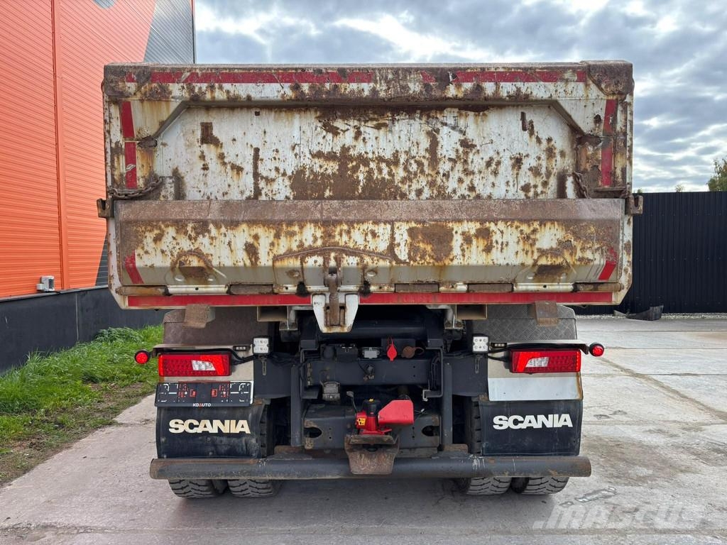 Scania R 650 6x4 FULL STEEL / RETARDER / BOX L=4536 mm Tipper trucks