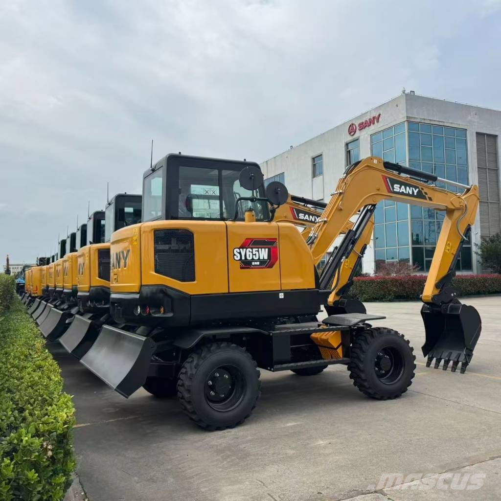 Sany SY 65 W Гусеничні екскаватори