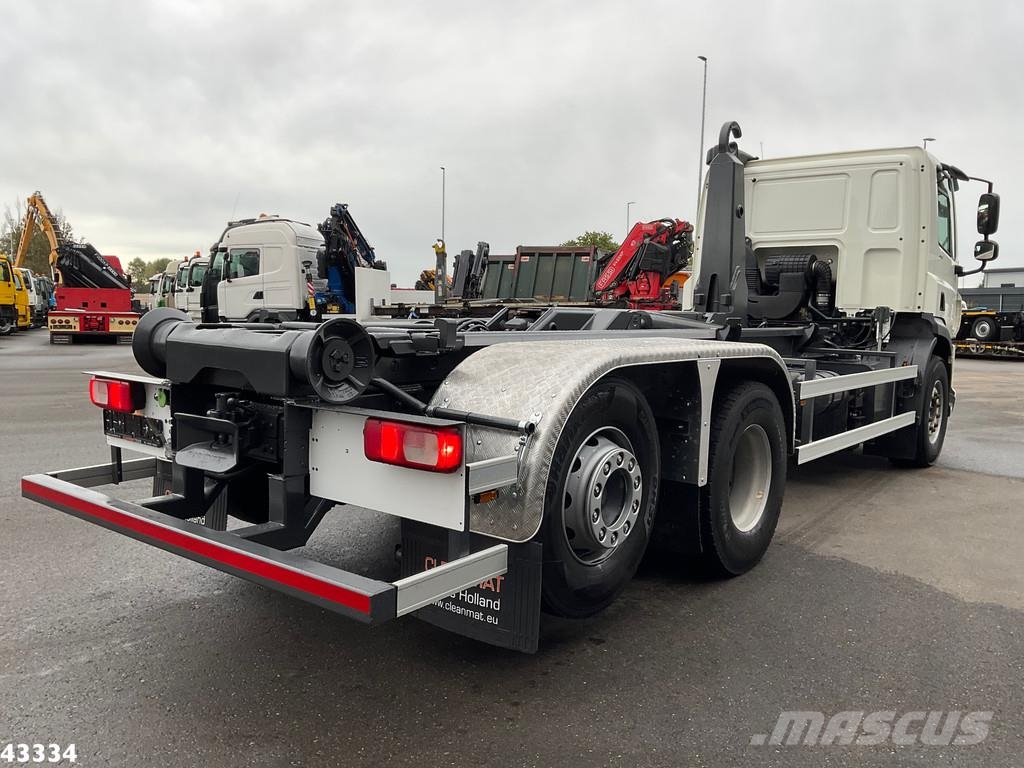 DAF FAN CF 450 Euro 6 ZF Intarder VDL 21 Ton haakarmsy gancho Caminhões Roll-on Roll-off