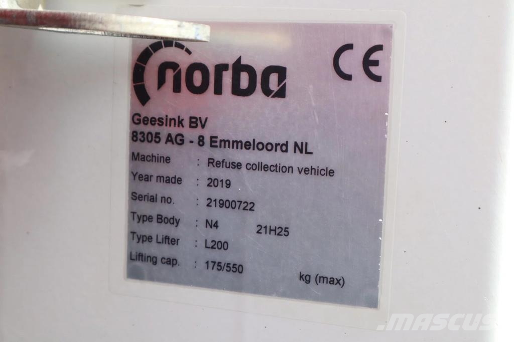  EMOSS 2728 | 6X2*4 | NORBA 21M3 | ELECTRIC | FULL Müllwagen