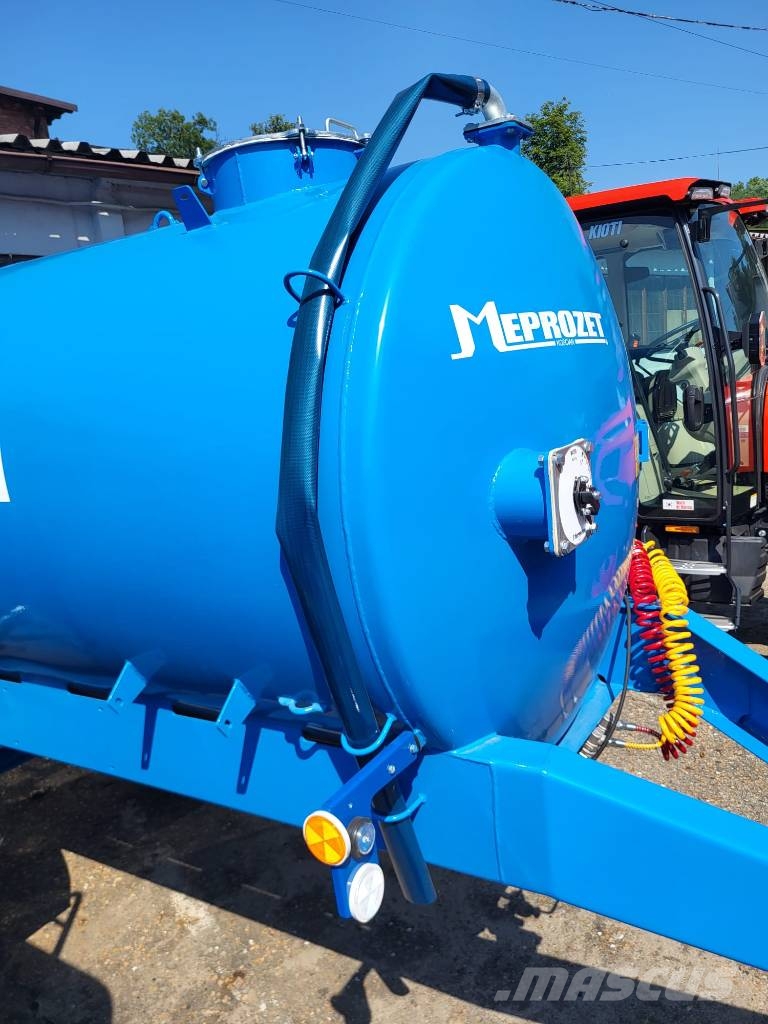 Meprozet CYSTERNA beczkowóz zbiornik MEPROZET 5000 L WODA P مقطورات أخرى