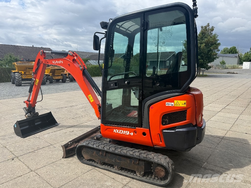 Kubota KX 019-4 Mini Escavadoras <7t