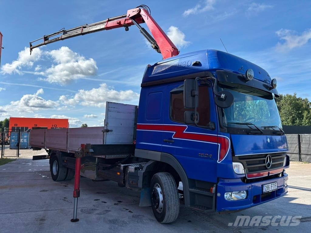 Mercedes-Benz Atego 1524 4x2 FASSI F110A24 / PLATFORM L=6884 mm Smagās mašīnas ar celtni